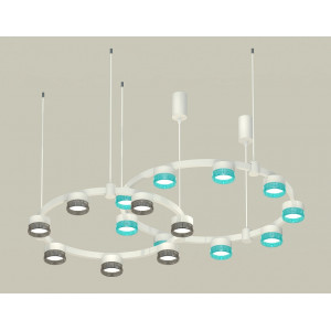Комплект подвесного светильника Ambrella Light Techno Ring XR92081300 (A9208x2, C9241, C9236, N8488, N8484)