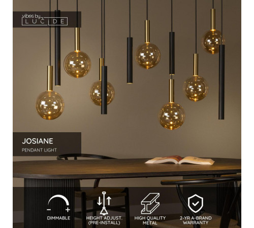 Подвесной светильник Lucide Josiane 21441/12/62