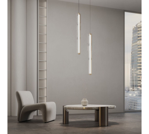 Подвесной светильник Eurosvet Selina 304071 LED латунь a071603