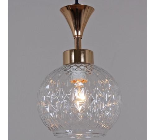 Подвесной светильник Reluce 10080-0.9-01 BK+FG