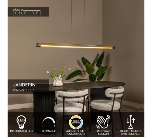 Подвесной светильник Lucide Janderin 24405/34/05