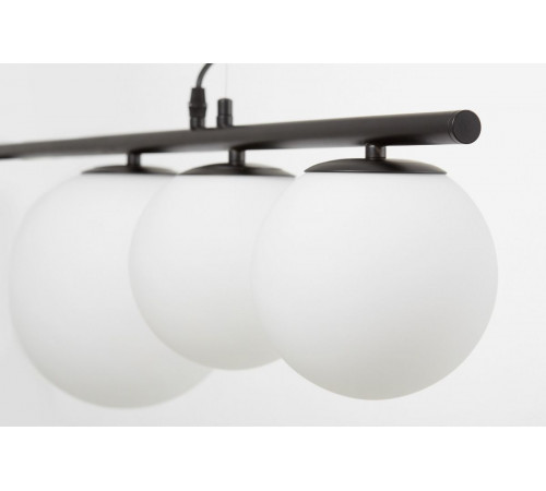 Подвесной светильник Lumina Deco Baristica LDP 6012-5 BK+WT Подвесной светильник Lumina Deco Baristica LDP 6012-5 BK+WT