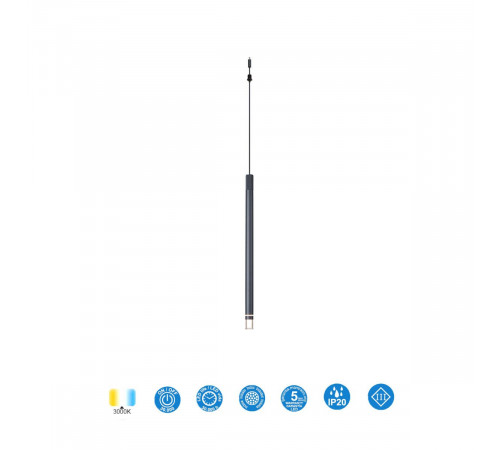 Подвесной модульный светильник без основания Mantra Moana 9338