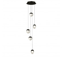 Подвесной светильник Delight Collection MD24001033-5A black/clear