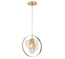 Подвесной светильник DeLight Collection Cowley P60669-1 gold/clear