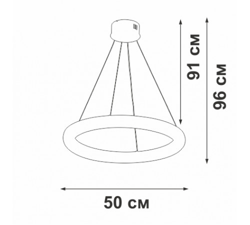 Подвесной светильник Vitaluce V2543DT-0/1S Подвесной светильник Vitaluce V2543DT-0/1S