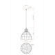 Подвесной светильник Freya Shape FR5335PL-01B