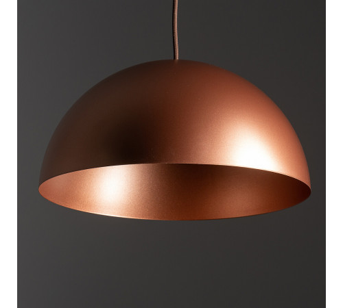 Подвесной светильник Nowodvorski Hemisphere Super S Satine Copper 10617 Подвесной светильник Nowodvorski Hemisphere Super S Satine Copper 10617