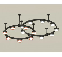 Комплект подвесного светильника Ambrella Light Techno Ring XR92221150 (A9222, A9227, C9238, C9232, N8126, N8118)