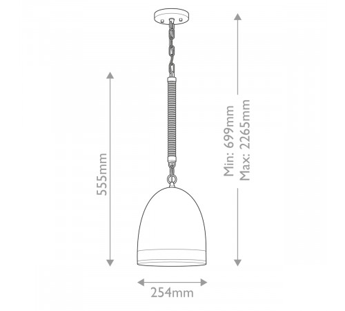 Подвесной светильник Hinkley HK-NASH-P-AN