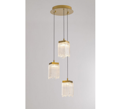 Подвесной светильник Delight Collection MD25020403-3A2 Satin gold