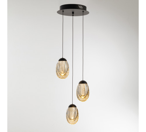 Подвесной светильник Delight Collection MD25090022-3A matt black/champagne Подвесной светильник Delight Collection MD25090022-3A matt black/champagne