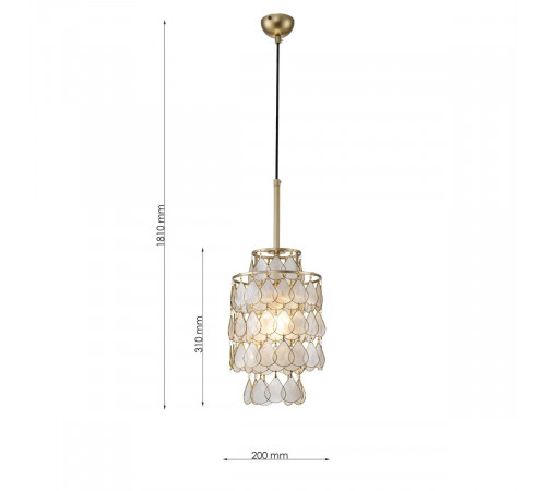Подвесной светильник Favourite Mollitia 4763-1P