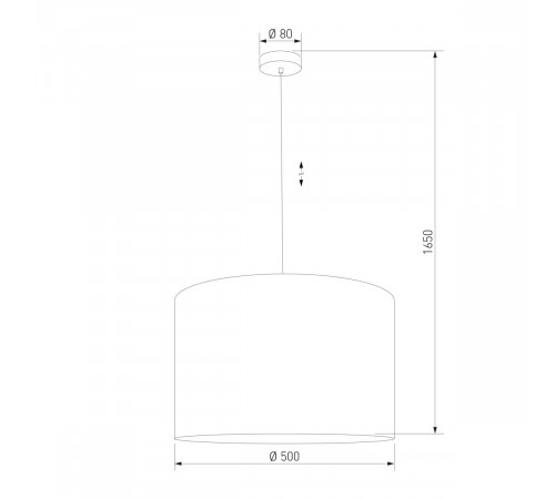Подвесной светильник TK Lighting 11213 Vellum Sabia a072560