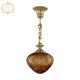 Подвесной светильник Art Classic 34.003P.18.G.Amber.H-1A