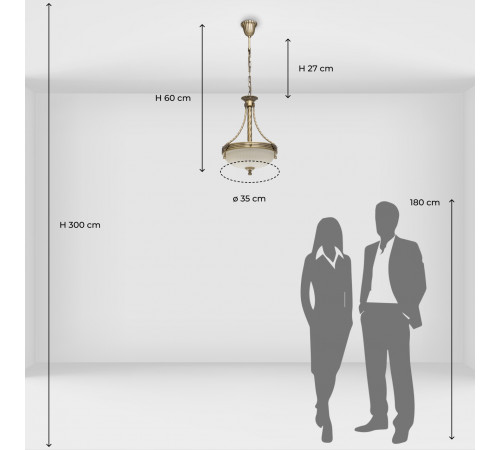Подвесной светильник MW-Light Афродита 317010303
