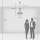Подвесной светильник MW-Light Афродита 317010303