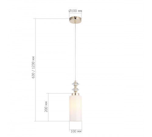 Подвесной светильник ST Luce Элегра SL1402.253.01