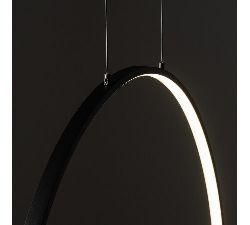 Подвесной светильник Nowodvorski Circolo Led M Black 10811 Подвесной светильник Nowodvorski Circolo Led M Black 10811