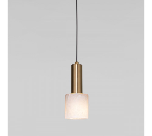 Подвесной светильник Eurosvet Marba 304055 алебастр / латунь a072023