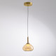 Подвесной светильник Delight Collection MD25001005-1A brass/amber