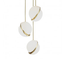 Подвесной светильник Delight Collection Crescent 9182P/3S brass