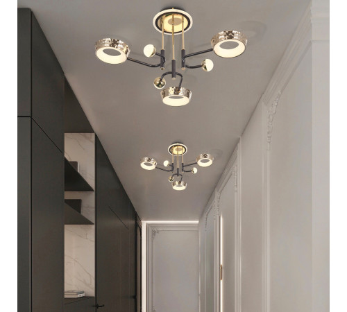 Потолочная люстра Arte Milano Ferrara 273210/6 BK/GD