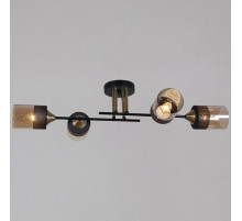 Потолочная люстра Reluce 48460-0.3-04 BK+COPPER
