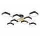 Потолочная люстра Ambrella Light Linetech Comfort FL516348