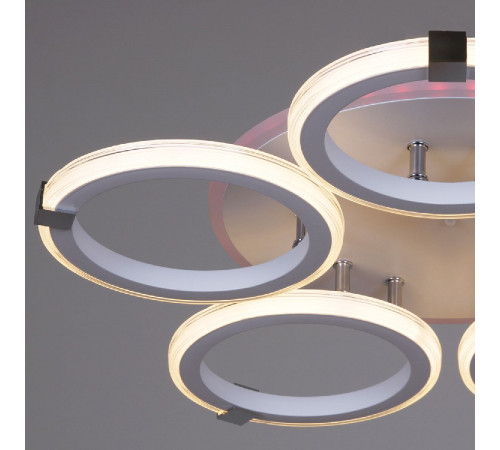 Потолочная люстра Reluce 06319-3.3-05 WH+CR (RGB) Потолочная люстра Reluce 06319-3.3-05 WH+CR (RGB)