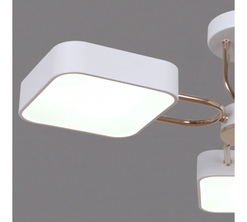 Потолочная люстра Reluce 03362-0.3-05 WH+FGD Потолочная люстра Reluce 03362-0.3-05 WH+FGD