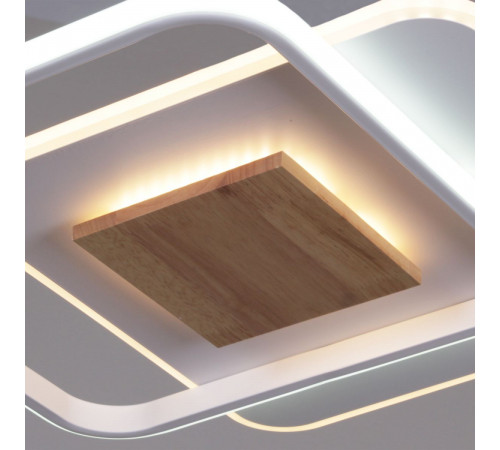 Потолочная люстра Reluce 08000-0.5-450 WH+WOOD