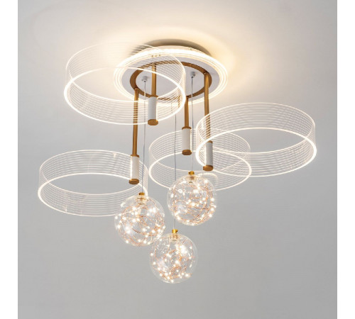 Потолочная люстра LED4U L1040-750 WT