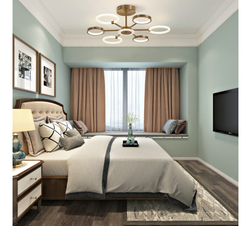 Потолочная люстра Arte Milano Neapolis 277240/6 GD