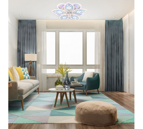 Потолочная люстра Escada Algol 10207/10LED BL Потолочная люстра Escada Algol 10207/10LED BL