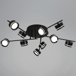 Потолочная люстра Reluce 10590-0.3-10 Black