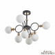 Потолочная люстра Arte Milano Neapolis 274307/8 BK/GD