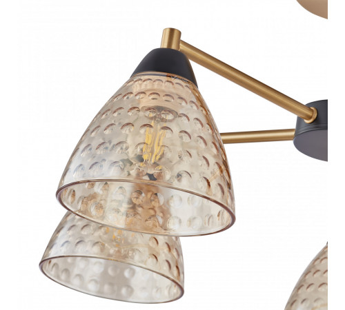 Потолочная люстра Arte Milano Napoli 330754/5 BK+AB