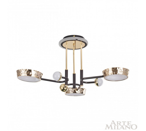 Потолочная люстра Arte Milano Ferrara 273210/6 BK/GD