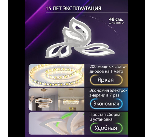 Потолочная люстра Natali Kovaltseva LED LAMPS 81426