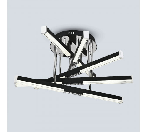 Потолочная люстра LED4U L9371-600 BK Потолочная люстра LED4U L9371-600 BK