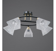 Потолочная люстра Illumico IL0850-5CSQ-25BKAB ELITE