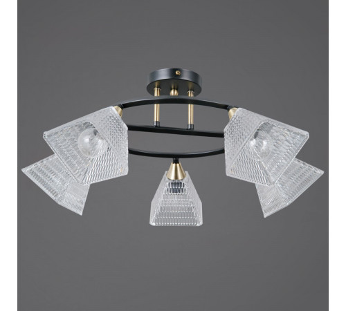 Потолочная люстра Illumico IL0850-5CSQ-25BKAB ELITE