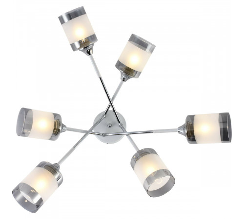 Потолочная люстра Reluce 01354-0.3-06 WH+CR