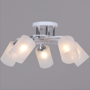 Потолочная люстра Reluce 06108-0.3-05 WH+CR