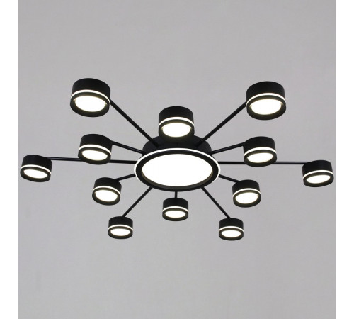 Потолочная люстра Reluce 20590-0.3-6+6+1 Black