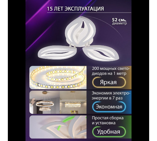 Потолочная люстра Natali Kovaltseva Sm LED LAMPS 81456 Потолочная люстра Natali Kovaltseva Sm LED LAMPS 81456