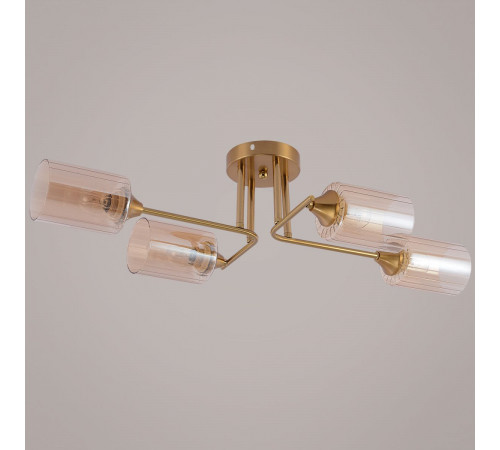 Потолочная люстра Reluce 19610-0.3-04 COPPER