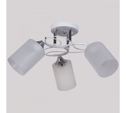 Потолочная люстра Reluce 06108-0.3-03 WH+CR