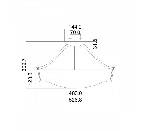 Потолочная люстра Elstead Lighting Hathaway HK-HATHAWAY-SFMN Потолочная люстра Elstead Lighting Hathaway HK-HATHAWAY-SFMN